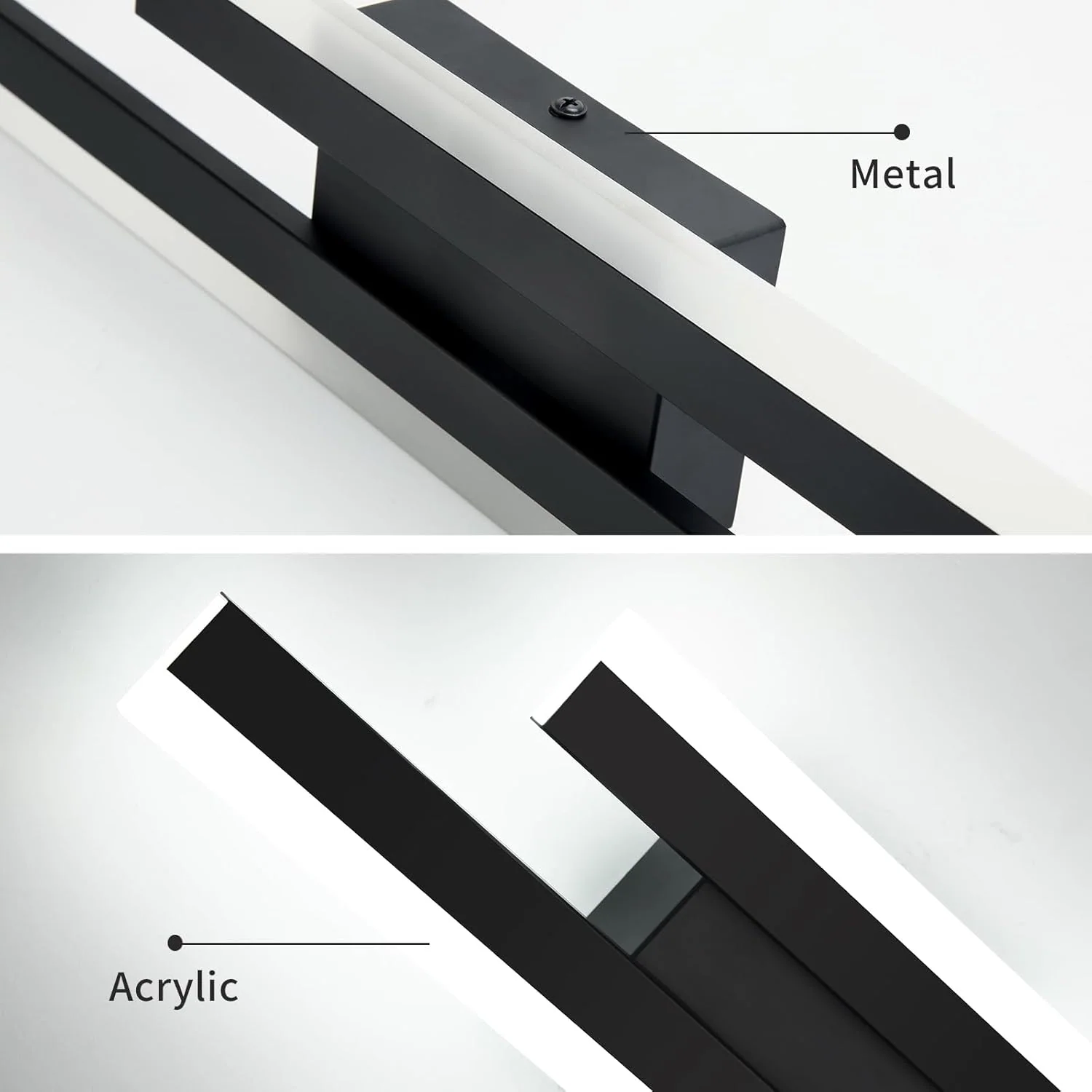 Modern LED Wall Light �C Sleek Vertical Acrylic Sconce for Living Room or Hallway
