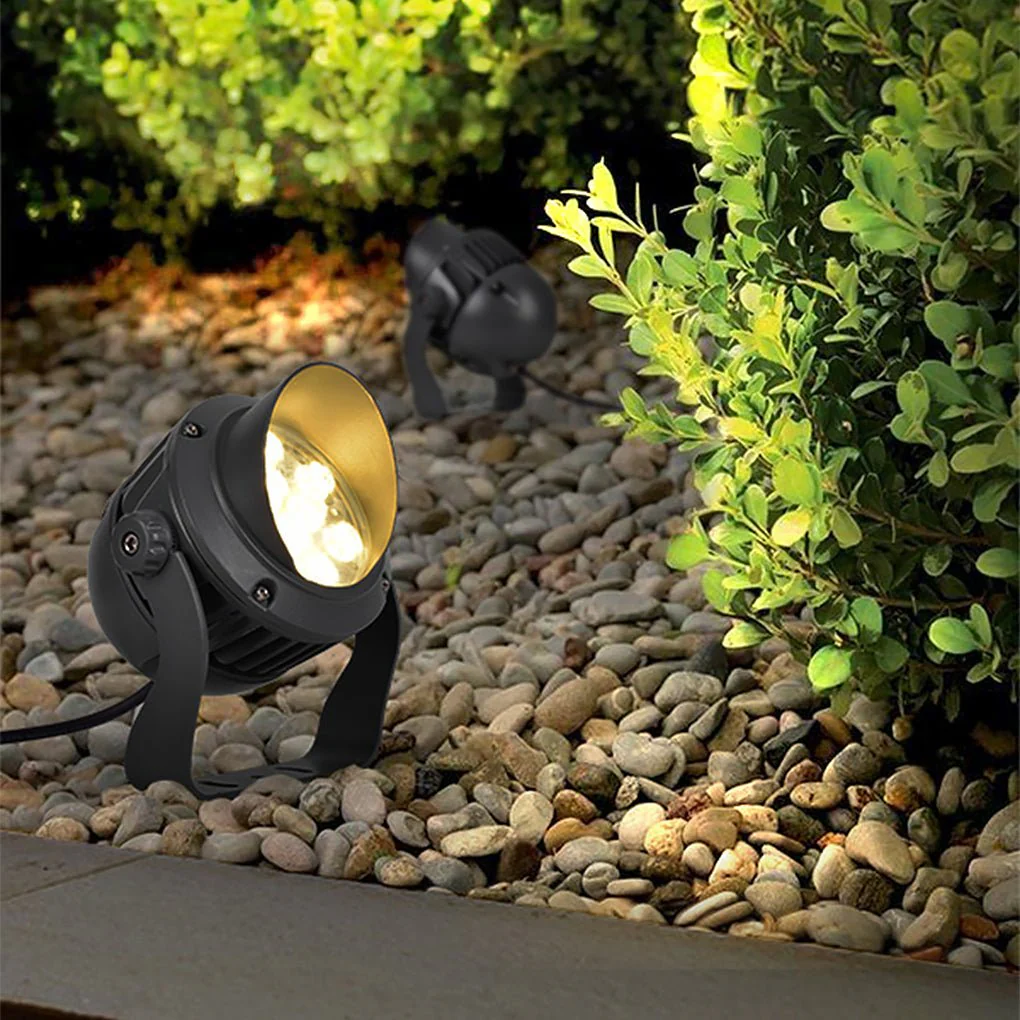 Weather-Resistant LED Solar Spotlights for Trees, Fences, and Pathways