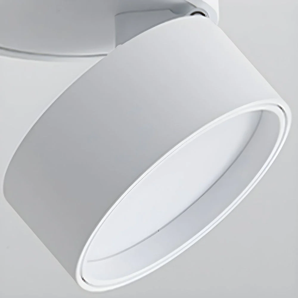 Modern Adjustable LED Ceiling Spotlight �C Minimalist Aluminium Flush Mount Light
