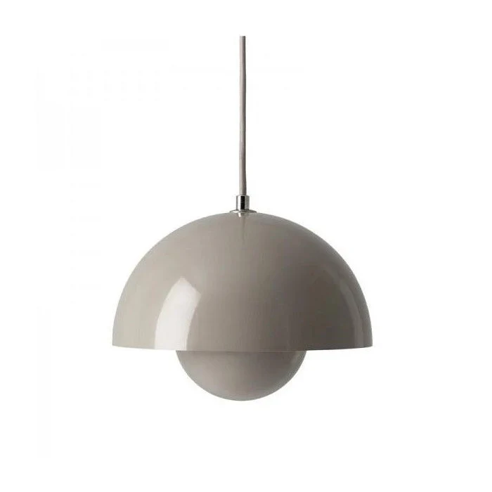 Mid-Century Modern Dome Pendant Light - Minimalist Dual Sphere Design