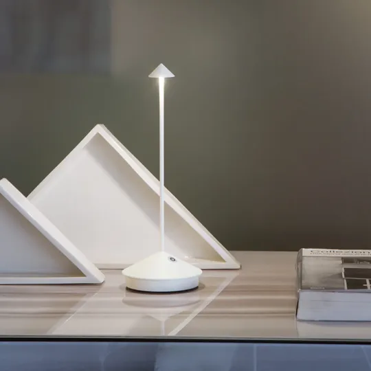Wireless LED Table Lamp �C Dimmable, Waterproof, Modern Aluminium Design
