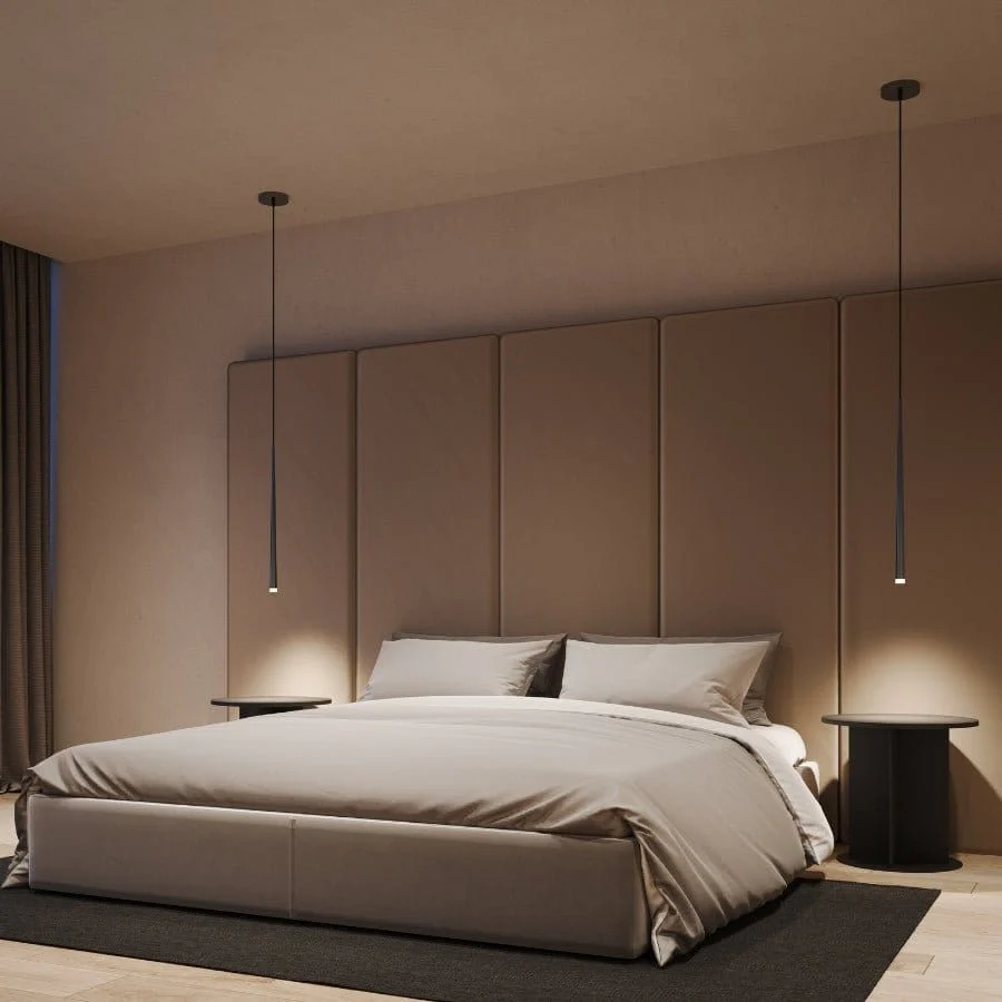 Adjustable Modern LED Pendant Light �C Droplet Design Glass & Metal Hanging Lamp