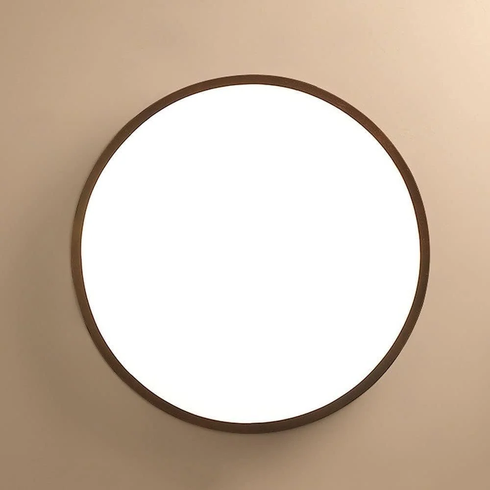 Modern Flush Mount LED Ceiling Light �?Minimalist Acrylic Round Fixture