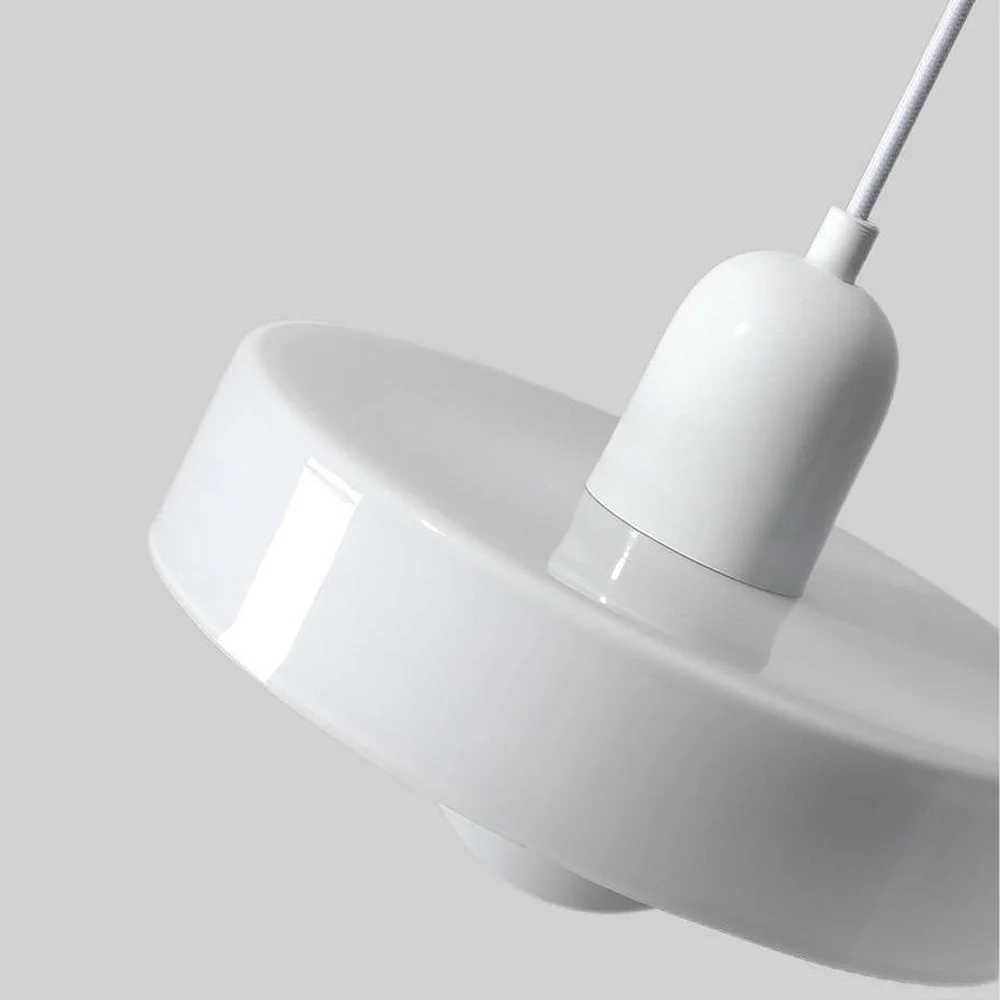 Modern Glass Pendant Light �C Minimalist LED Ceiling Fixture for Utility Rooms