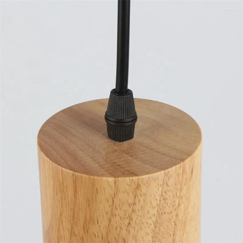 Minimalist LED Pendant Light - Nordic Style, Adjustable Aluminum Cylinder