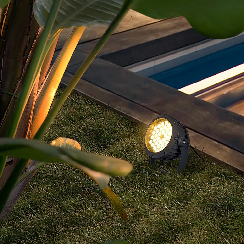 Weather-Resistant LED Solar Spotlights for Trees, Fences, and Pathways