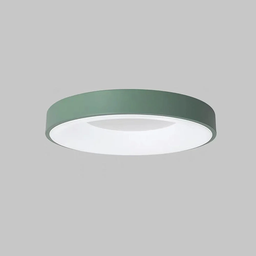 Modern Minimalist LED Ceiling Light �C Round Flush Mount with Acrylic Diffuser, 240V
