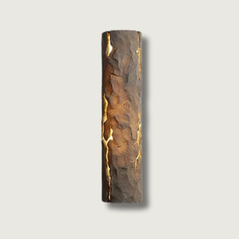 Waterproof Resin LED Wall Light �C Modern Rustic Outdoor Sconce with Ambient Glow