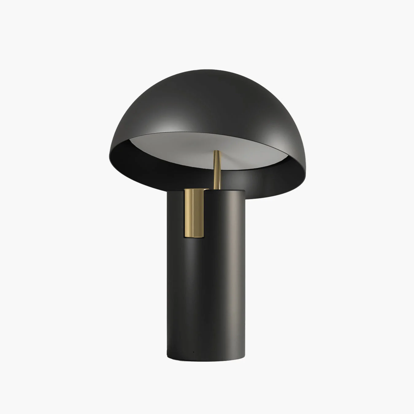 Modern Minimalist Avo Table Lamp with Dome Shade and Adjustable LED Light