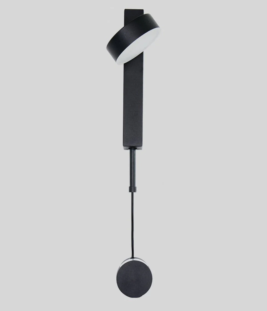 Modern Adjustable Wall Light �C Minimalist LED Sconce in Iron & Aluminium
