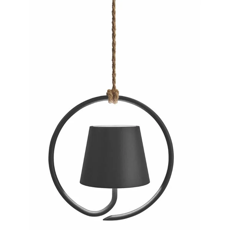 Modern Minimalist LED Pendant Lamp with Touch Dimmer & USB Rechargeable