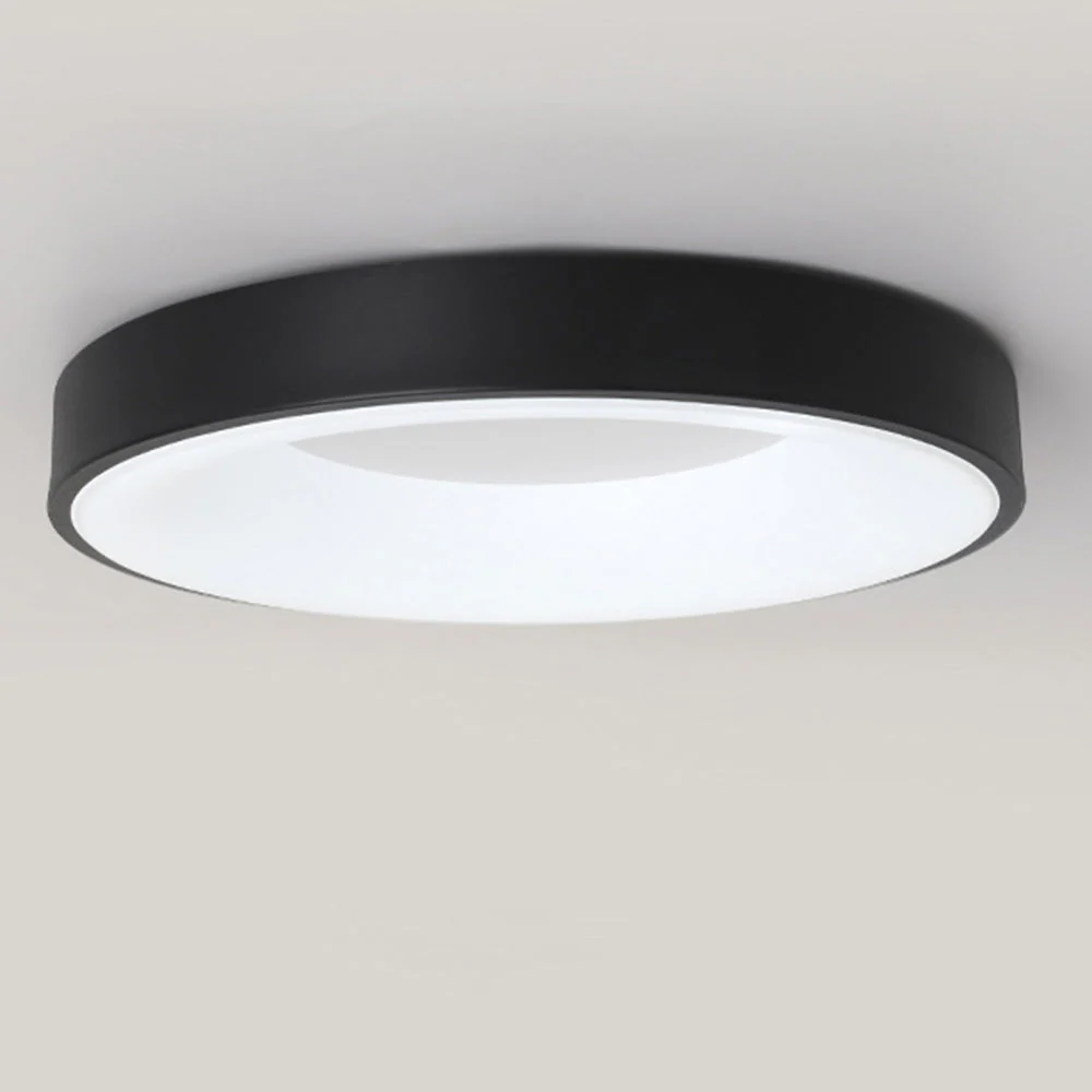 Modern Minimalist LED Ceiling Light �C Round Flush Mount with Acrylic Diffuser, 240V