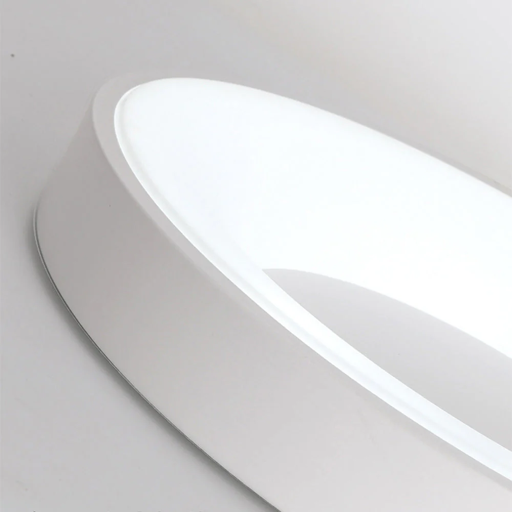 Modern Minimalist LED Ceiling Light �C Round Flush Mount with Acrylic Diffuser, 240V