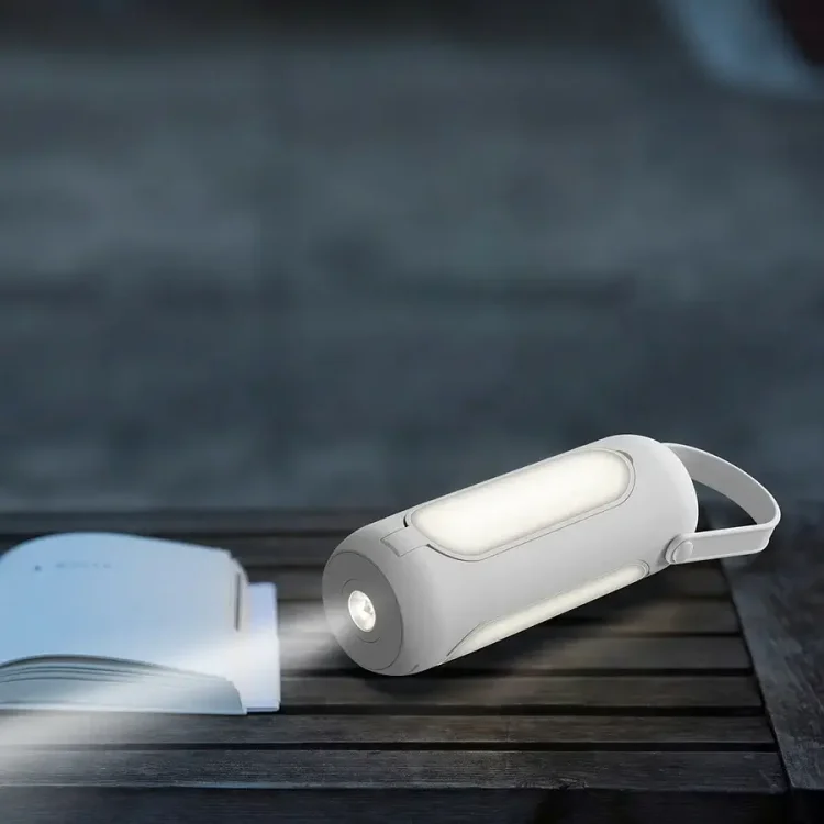 Portable LED Camping Lantern with Flashlight & 180-Hour Battery Life
