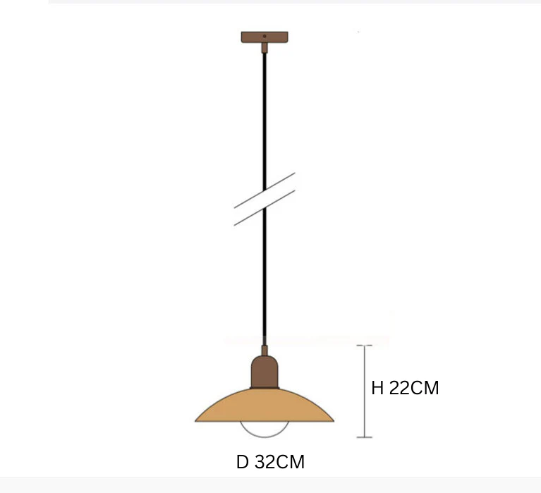 Modern Macaron Pendant Lamp - Sleek Glass Dome, Minimalist Design