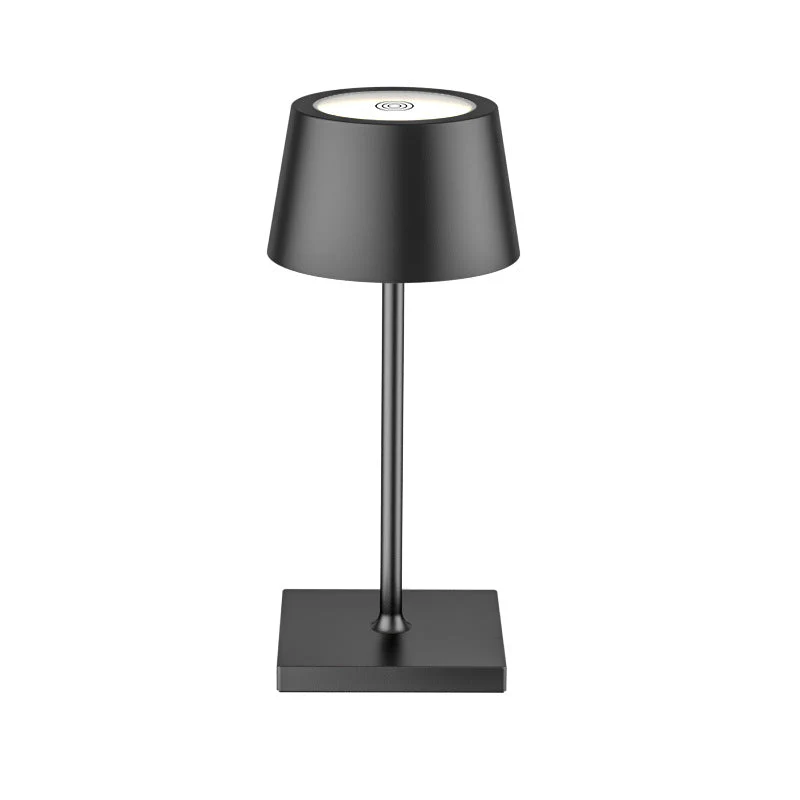 Cordless Rechargeable LED Table Lamp, Minimalist Design with Touch Control