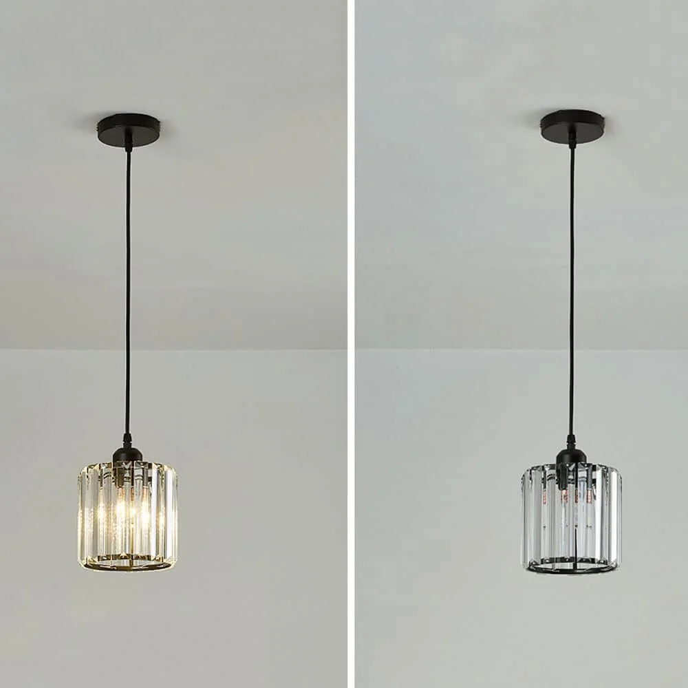 Modern Multi-Light Glass Pendant Light �C Sleek Geometric Design for Kitchen or Dining Room