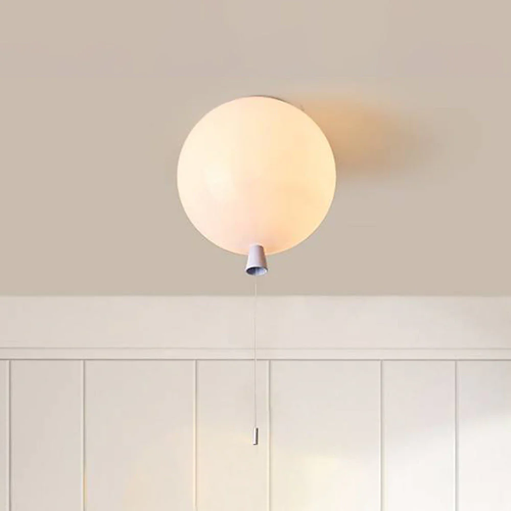 Contemporary Balloon Ceiling Light for Kids' Room - Whimsical Acrylic Design