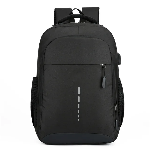 Men's Waterproof Anti-Theft Backpack with USB Charging Port