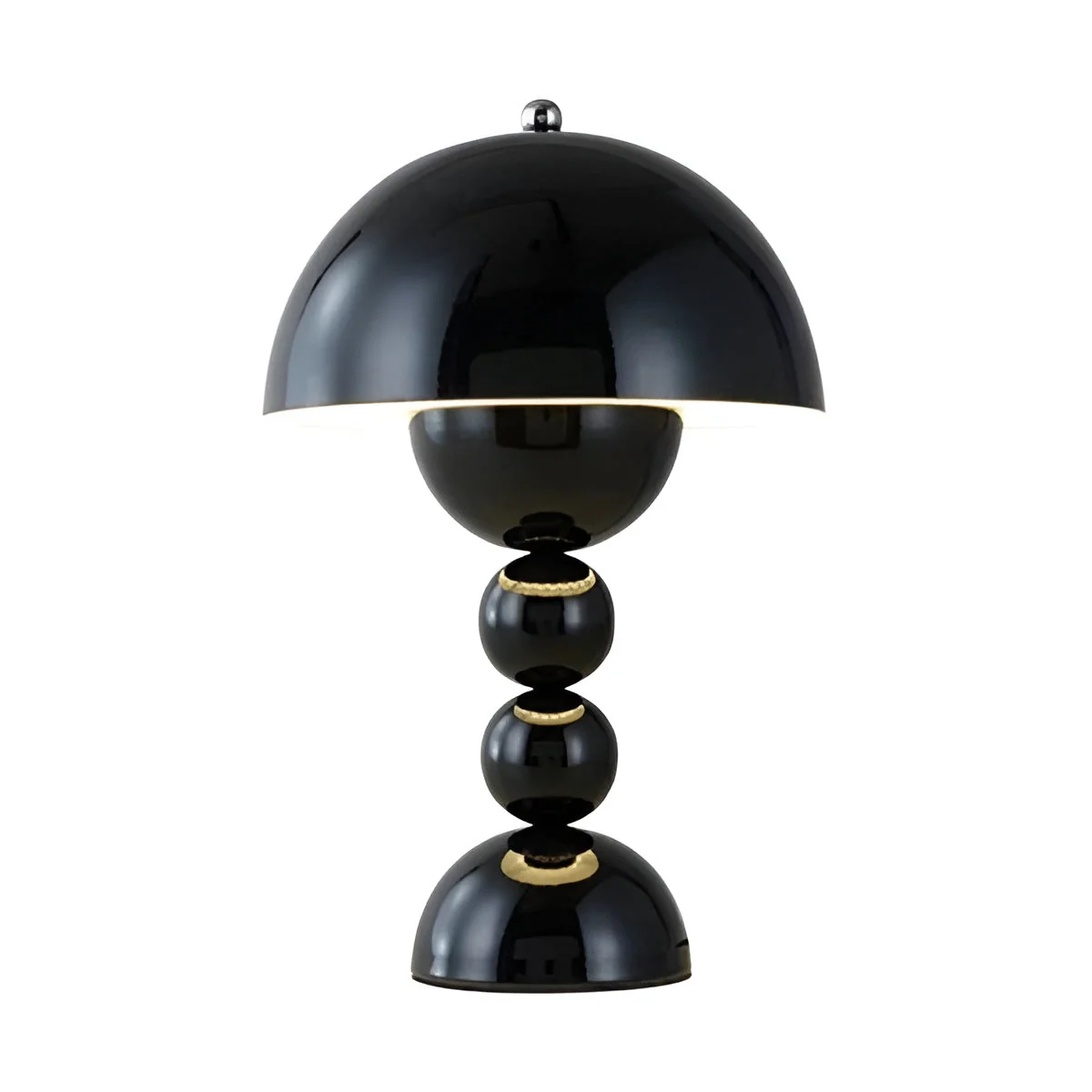 Scandinavian Modern Table Lamp with Dimmable LED & Geometric Design