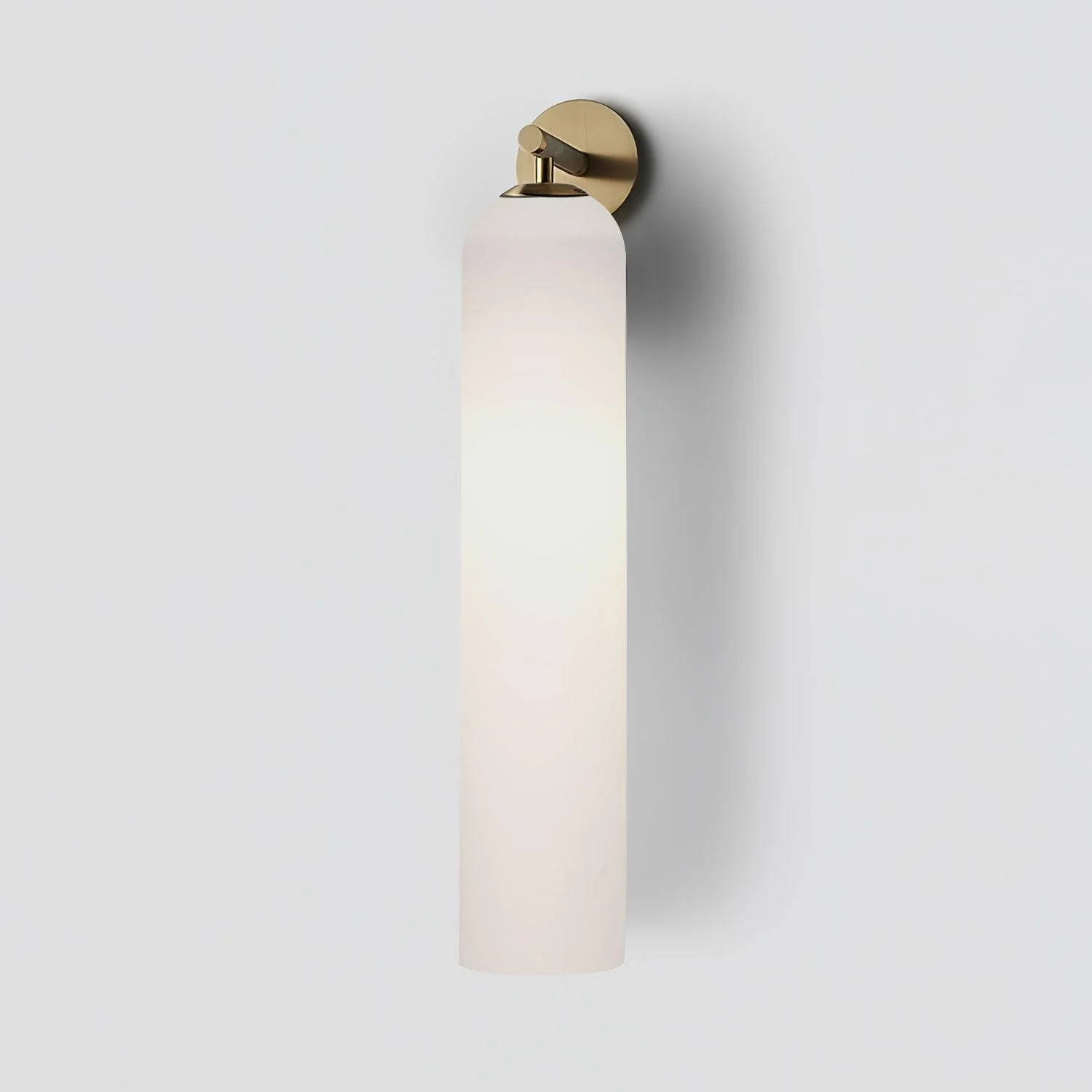 Modern Glass Wall Sconce �C Minimalist Tubular Light Fixture for Ambient Home Lighting