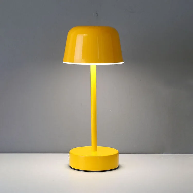 Modern Minimalist Table Lamp with Adjustable Brightness & Rechargeable Battery