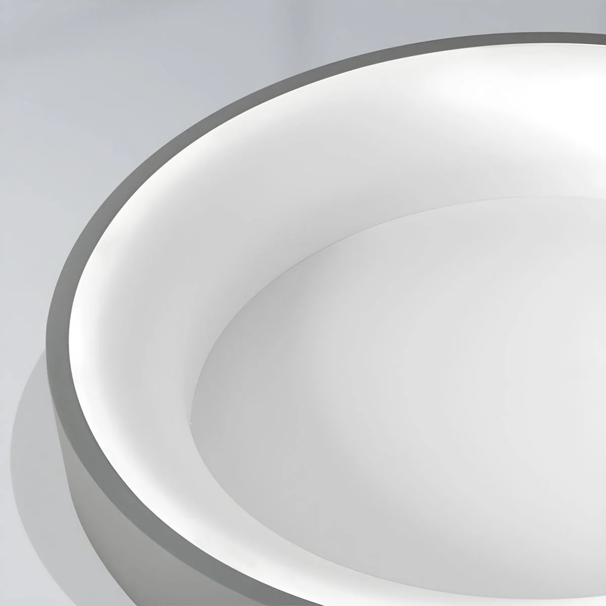 Modern Minimalist LED Ceiling Light �C Round Flush Mount with Acrylic Diffuser, 240V