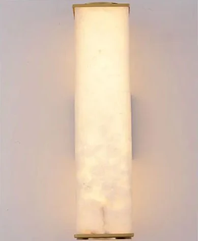 Modern Marble and Copper LED Wall Sconce �C Minimalist Luxury Light Fixture