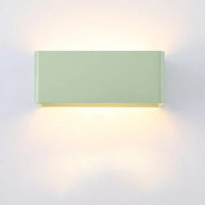 Modern Cube Wall Light �C Minimalist LED Sconce with Dual Up and Down Lighting