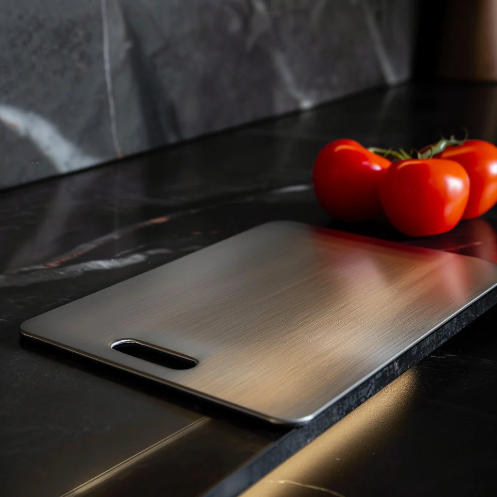 Metal Cutting Board Antibacterial Odorless Dishwasher-Safe