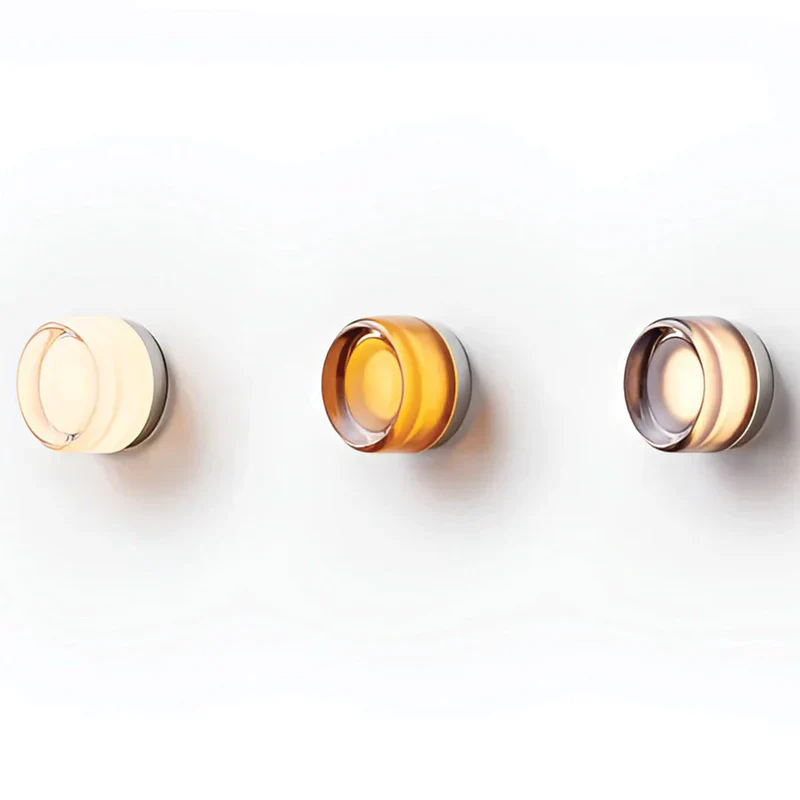 Modern Minimalist Round Wall Light �C LED Flush Mount with Warm Ambient Glow