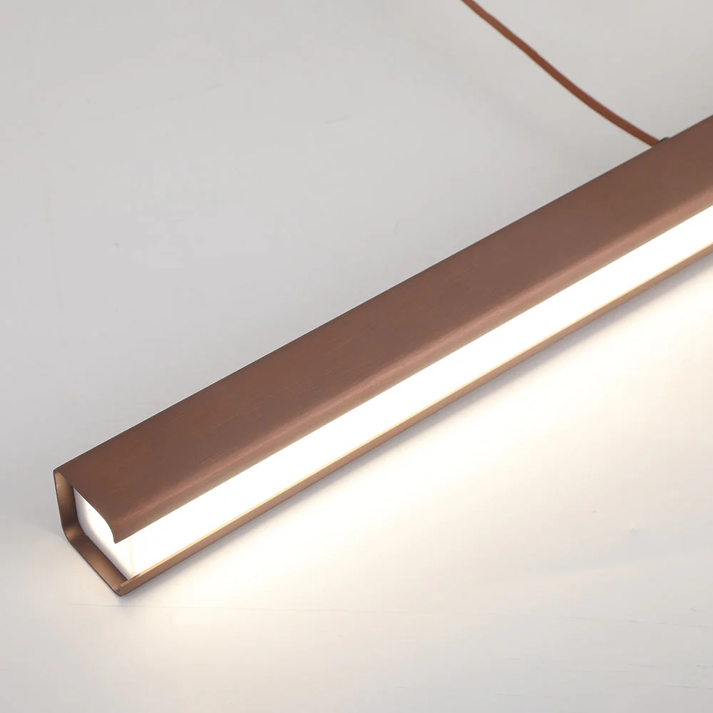 Modern Minimalist LED Pendant Light - Sleek Metal & Acrylic Design
