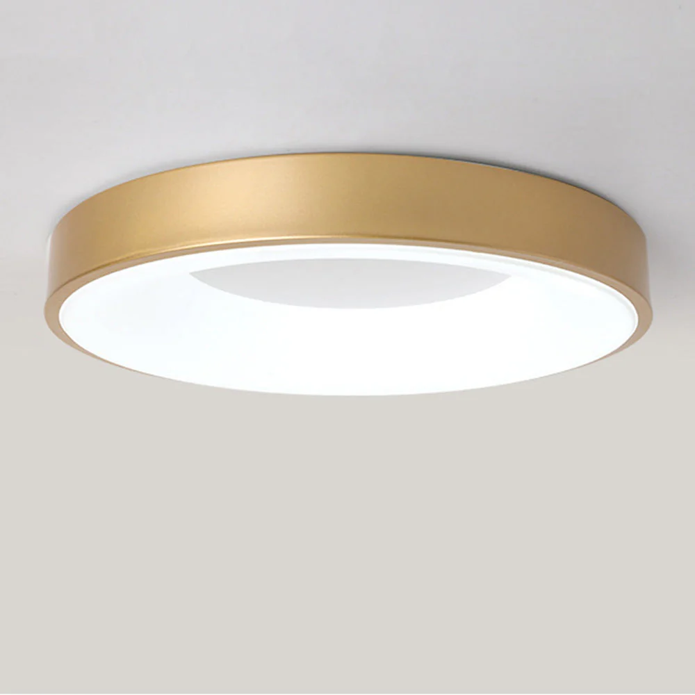 Modern Minimalist LED Ceiling Light �C Round Flush Mount with Acrylic Diffuser, 240V