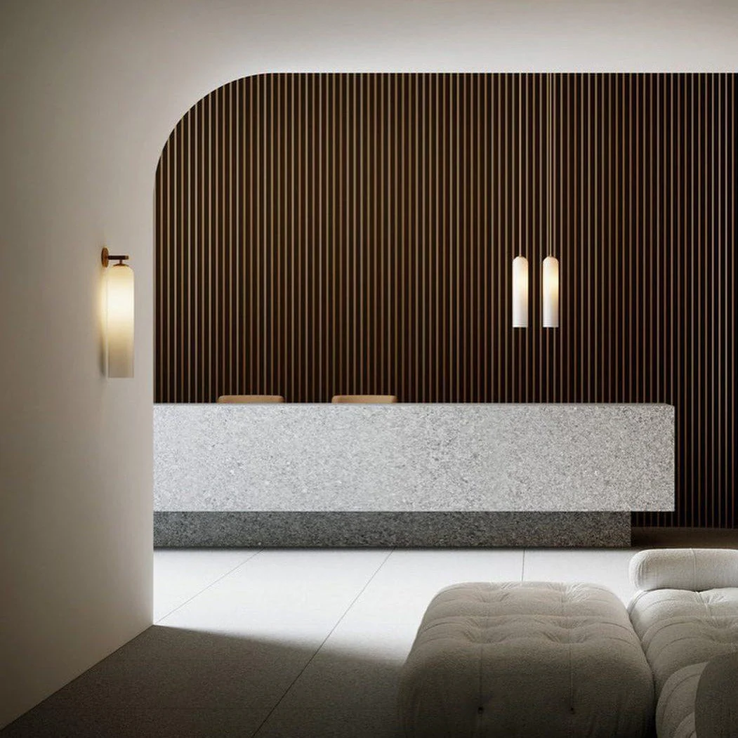 Modern Glass Wall Sconce �C Minimalist Tubular Light Fixture for Ambient Home Lighting