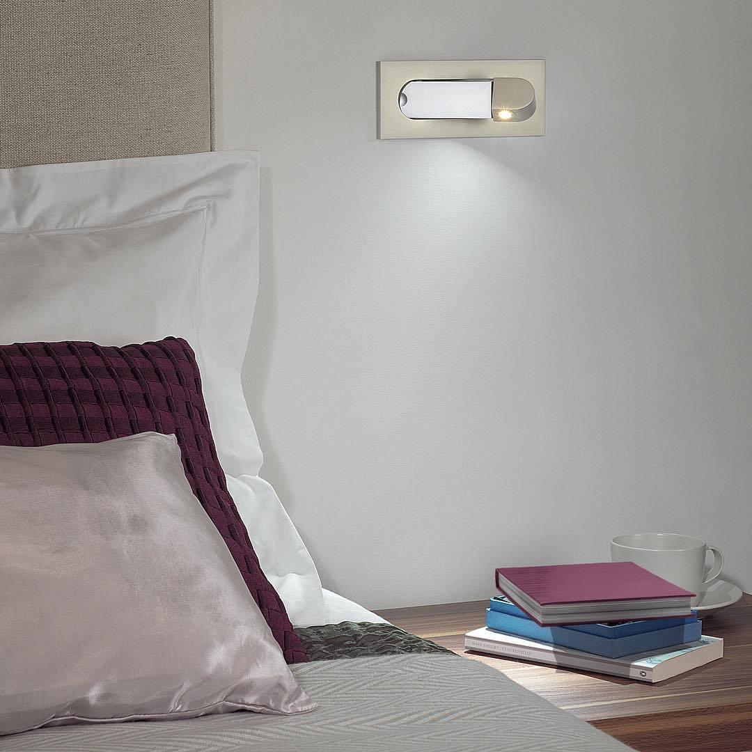 Modern Minimalist LED Wall-Mounted Adjustable Reading Lamp