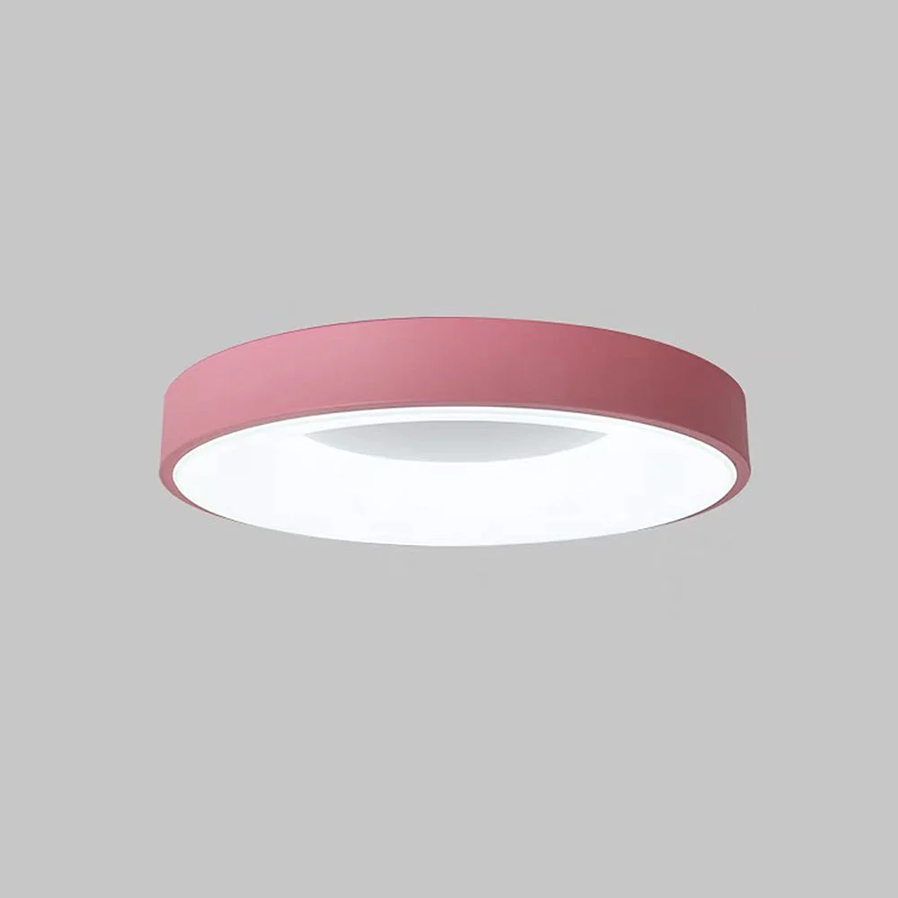 Modern Minimalist LED Ceiling Light �C Round Flush Mount with Acrylic Diffuser, 240V