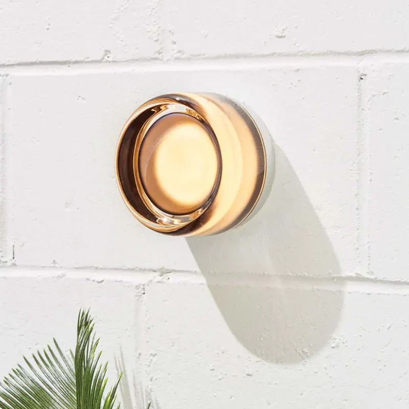 Modern Minimalist Round Wall Light �C LED Flush Mount with Warm Ambient Glow