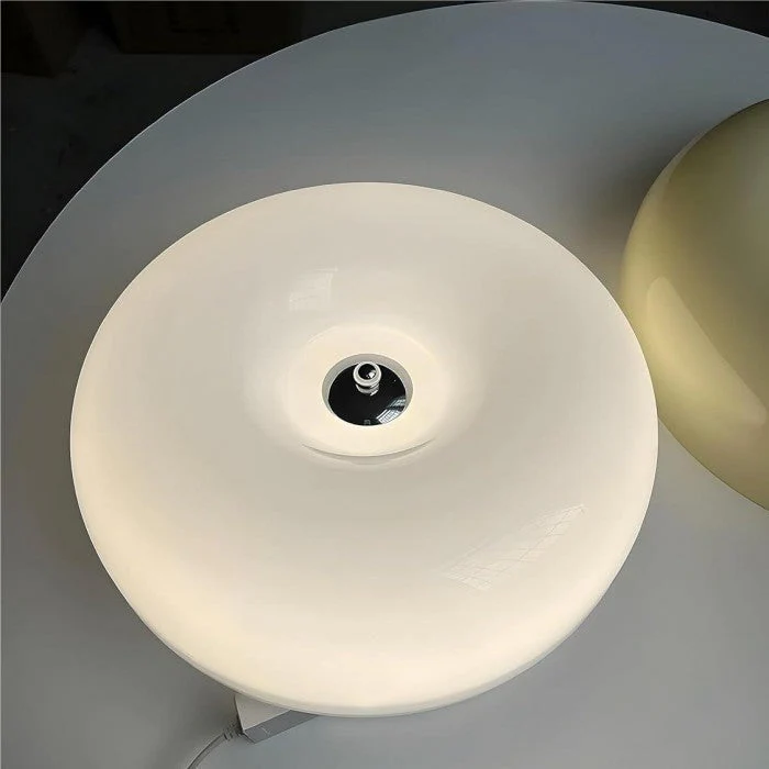 Modern Minimalist LED Donut Lamp - Sleek Table & Wall Light Fixture