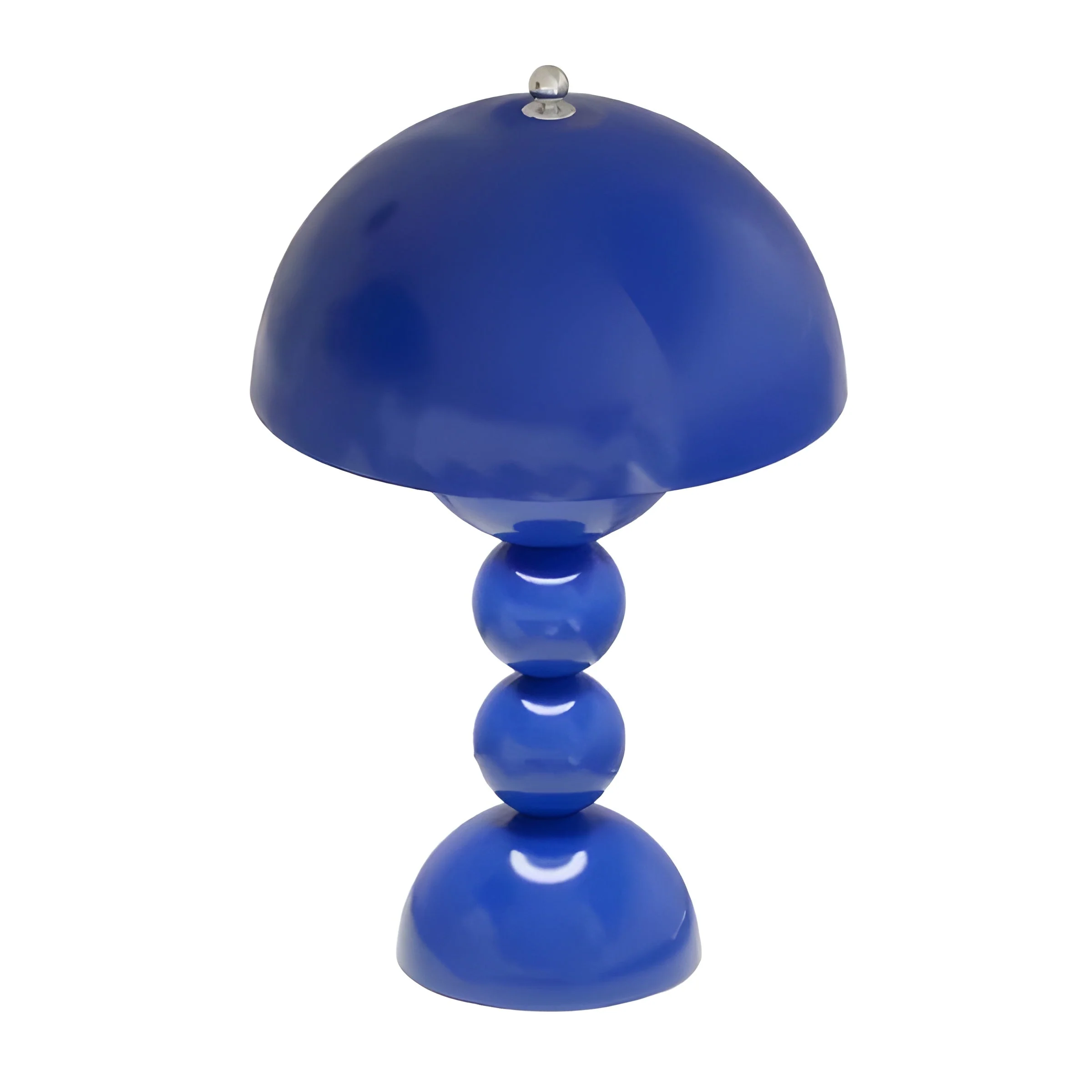 Scandinavian Design Table Lamp with Dimmable LED and Glossy Finish