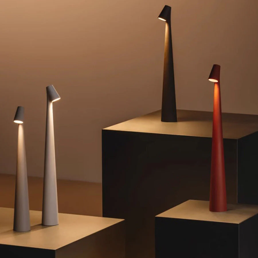 Wireless LED Floor Lamp �C Modern Minimalist Aluminium Touch Control Light