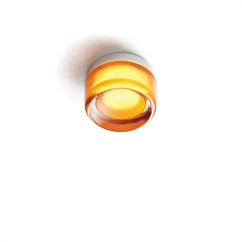 Modern Minimalist Round Wall Light �C LED Flush Mount with Warm Ambient Glow
