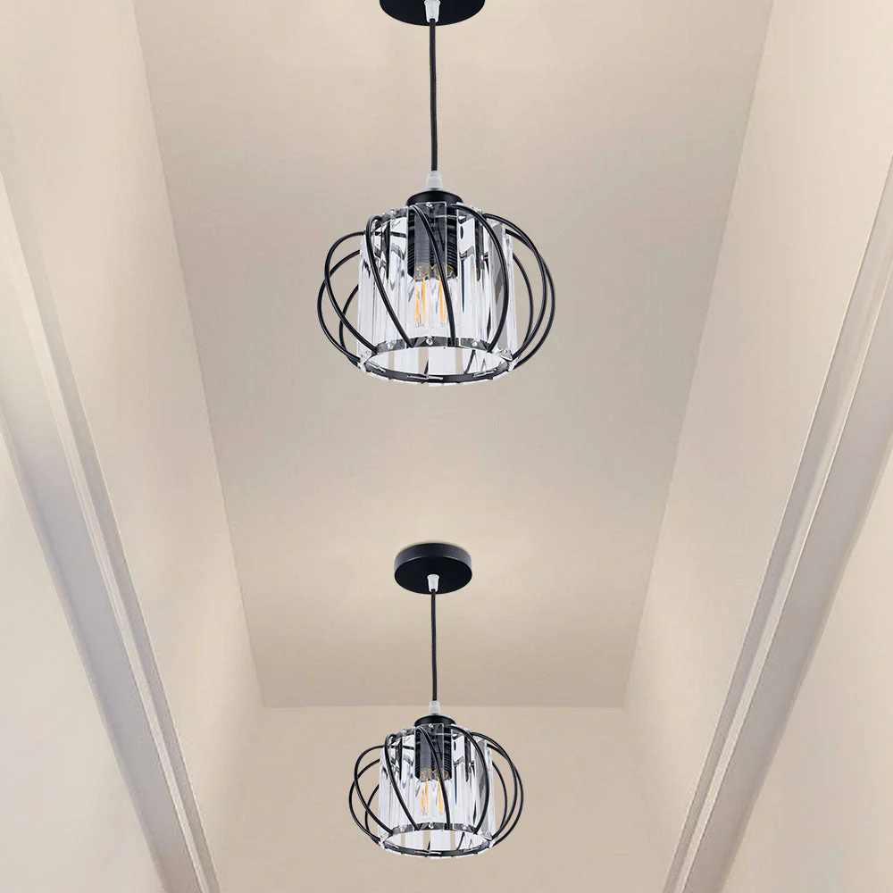 Modern Nordic Glass Pendant Ceiling Light �C Minimalist Globe Hallway Fixture