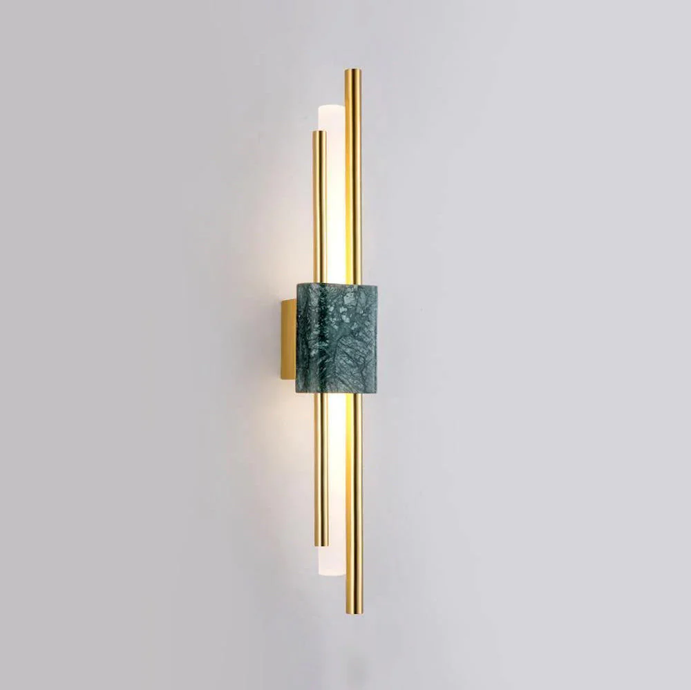 Modern Marble Wall Sconce �C Luxury LED Wall Light in Geometric Minimalist Design