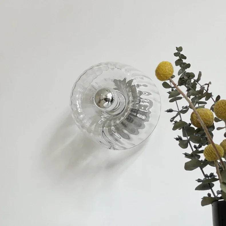 Nordic Bauhaus Wall Sconce - Minimalist Glass & Metal Lighting Fixture