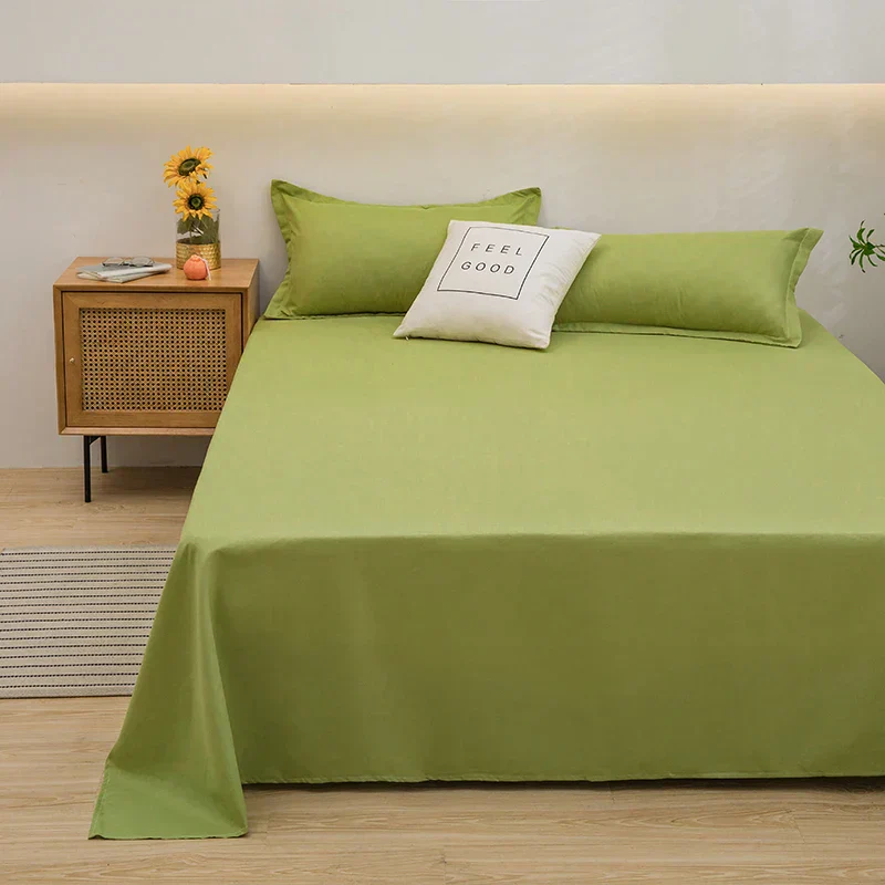 Modern Minimalist Linen Bedding Set with Pillowcases - Soft & Breathable
