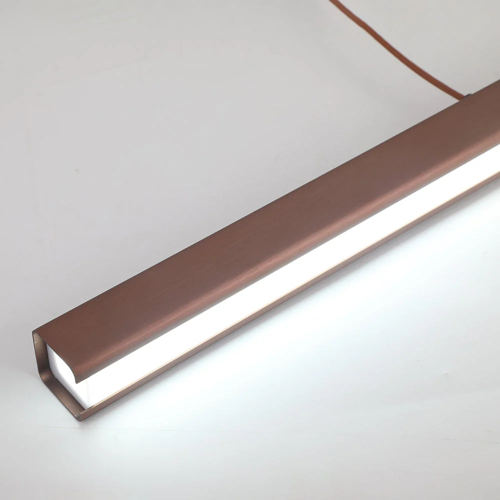 Modern Minimalist LED Pendant Light - Sleek Metal & Acrylic Design