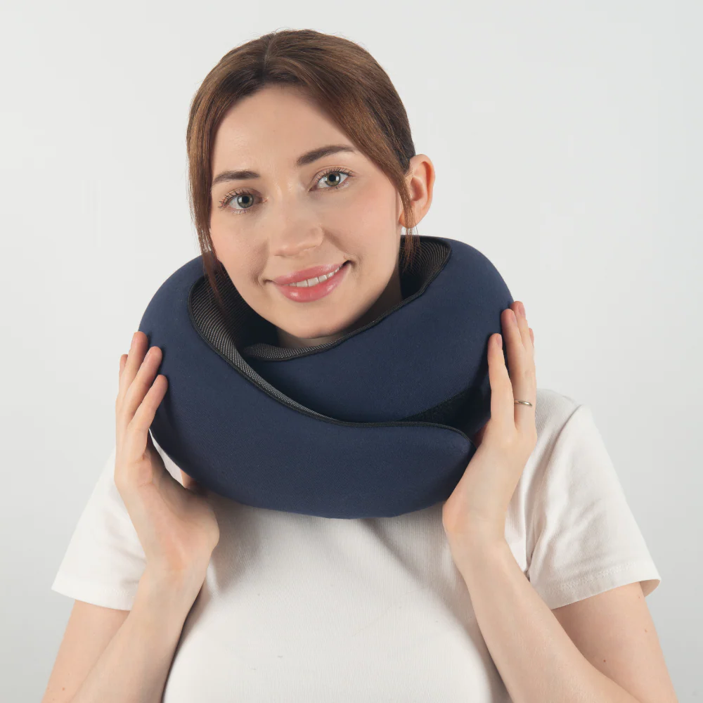 Ergonomic Travel Neck Pillow - Ultra Comfortable Support for Relaxation