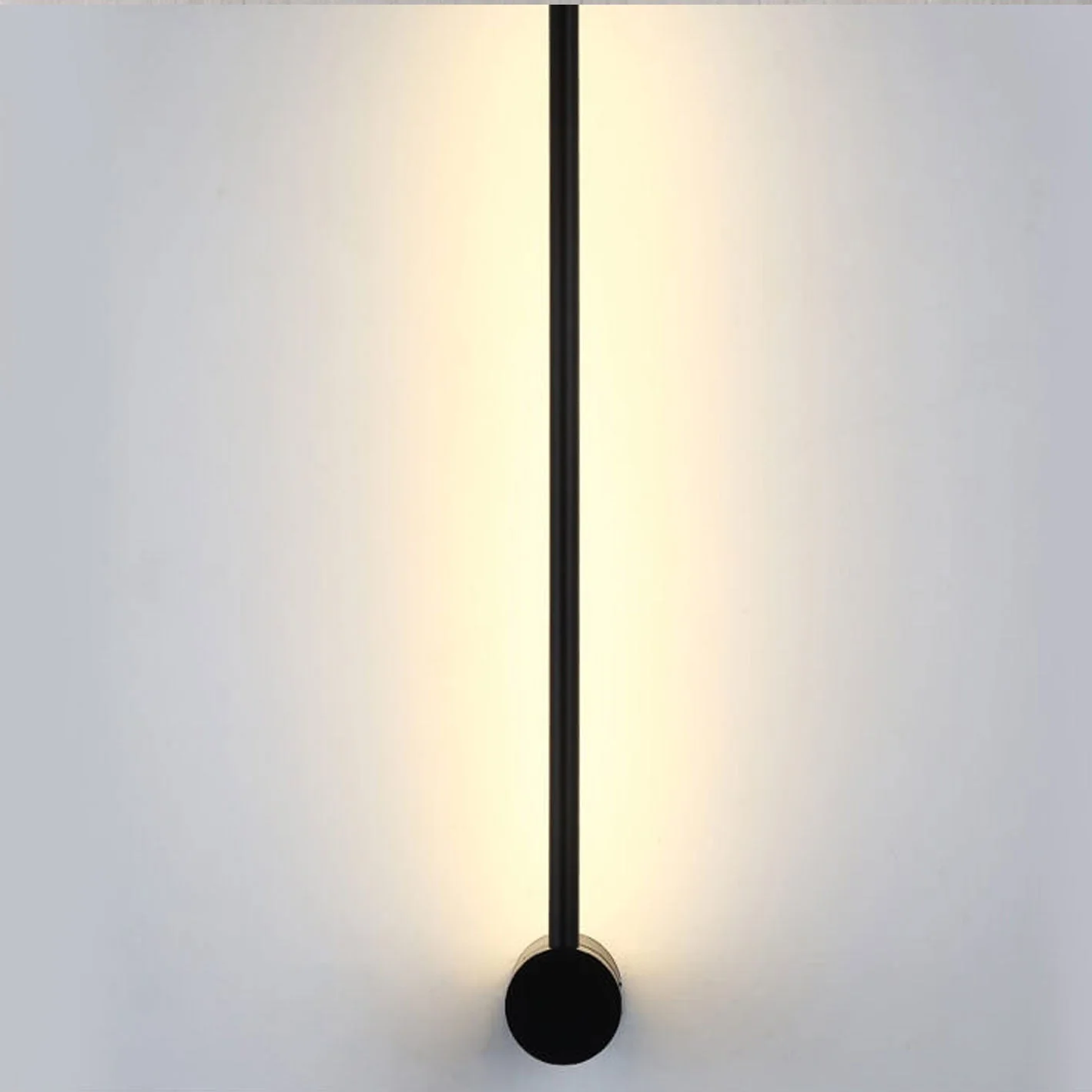 Modern LED Wall Light �?Minimalist Aluminium Sconce with Twin Linear Rod Design