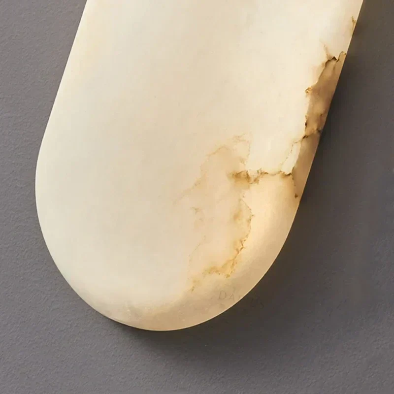 Scandinavian Wall Sconce with Marble Finish �C Modern LED Accent Lighting