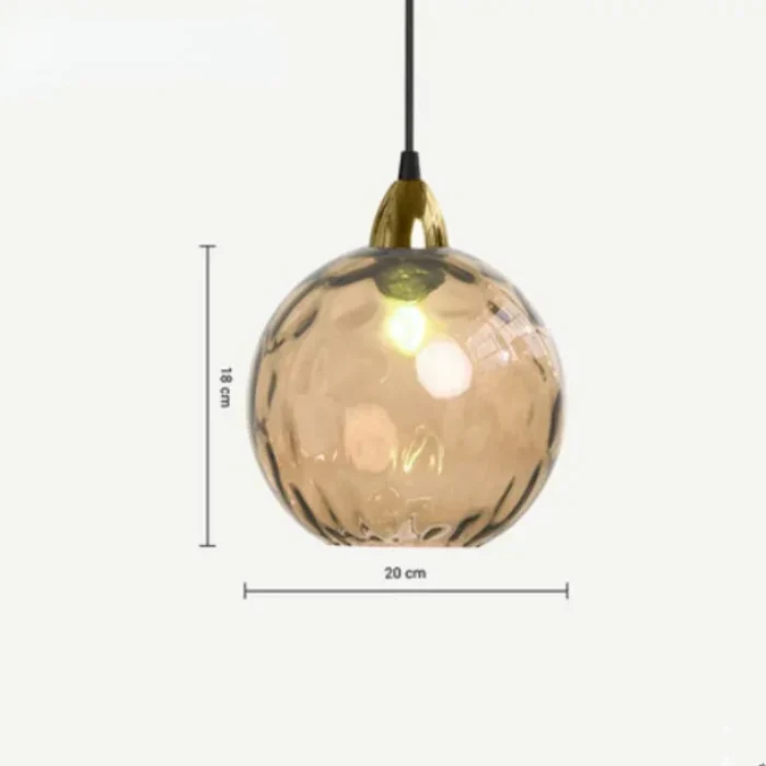 Modern Glass Orb Pendant Light Cluster - Sleek Minimalist Design